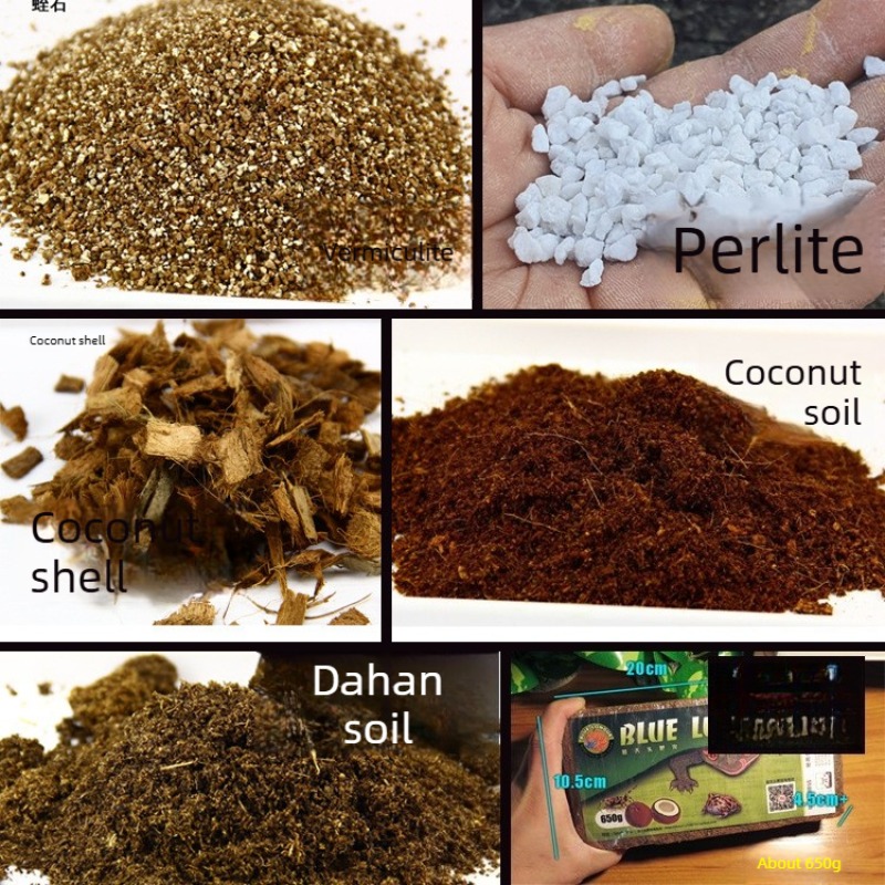 Substrate Coconut Fiber - Kokosfaser-Bodenziegel Reptilien-Substrat Schildkröten-Gecko-Schlangen-Vivarium-Bettung Feuchtigkeitsspeichernde Kokosfaser Torfmoos