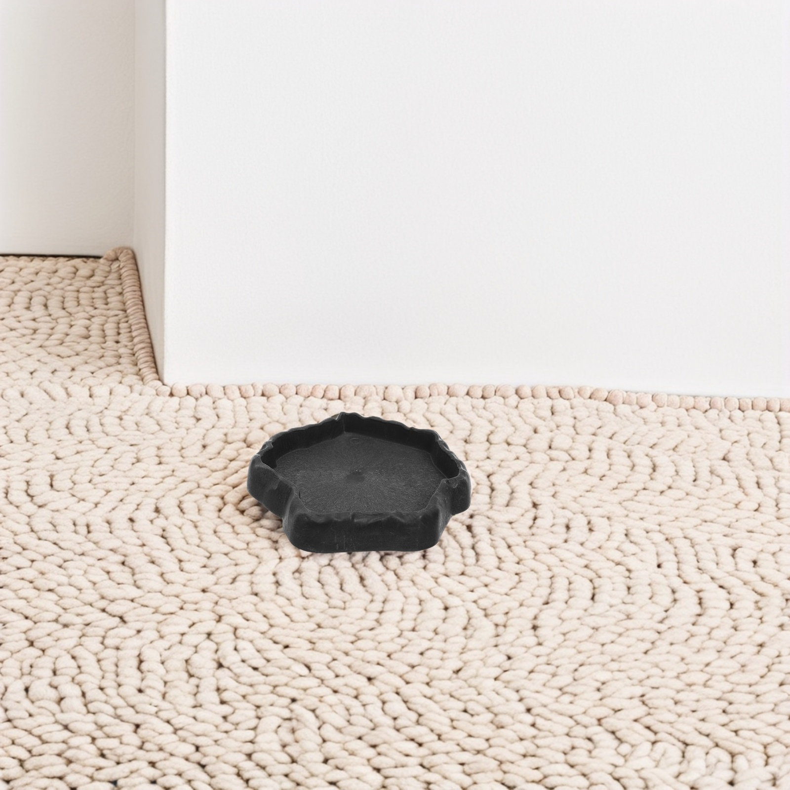 Water Dish Reptile - Natürlicher Felsfutternapf für Reptilien, multifunktionale Futter-