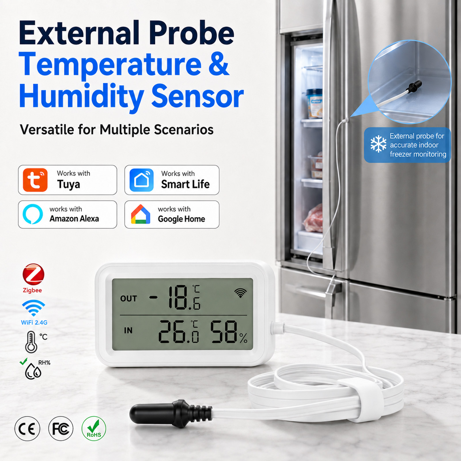 Externer Wasserdichter Tempera – Digital Hygrometer Probe Bewertung und Preis