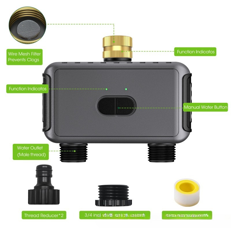 WLAN-Bluetooth-Doppelanschluss – Timer Dual Outlet Bewertung und Preis