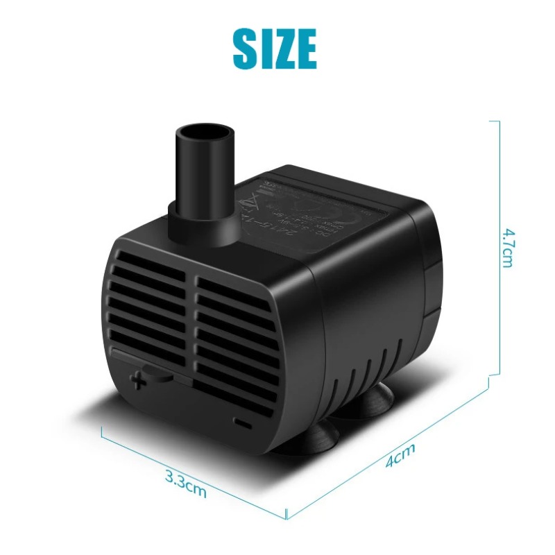 Stille USB-Wasserpumpe DC 5V b – Terrarium Fogger Ultrasonic Bewertung und Preis